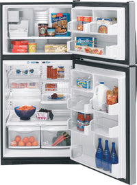 GE PTE22SBT SS 220-240 Volt Stainless Steel Refrigerator