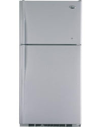 GE PTE25LBT WW 220 - 240 Volt Top Mount Refrigerator - 220v volt electronics