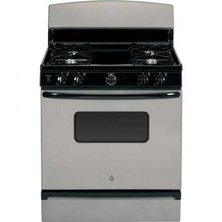 GE 220-240 Volt Stainless Steel Gas Range 220 volt 240 volts 50 60 hz
