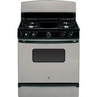 GE 220-240 Volt Stainless Steel Gas Range 220 volt 240 volts 50 60 hz