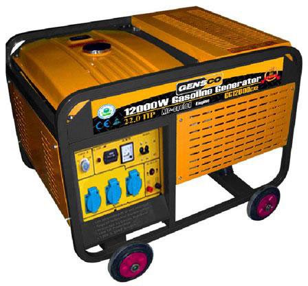 Gensco D12000 10 KVA 10000 Watts Portable Diesel R Generator 220/240 Volts