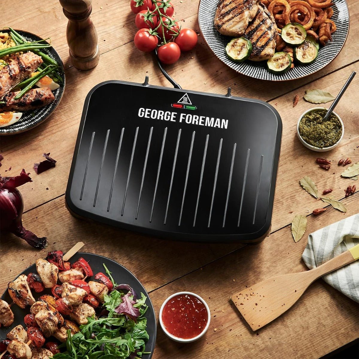 George Foreman Grill 220 volt Medium size 1630 Watts 220v 240 volt 50 hz INT25810220v - 220 - Electronics