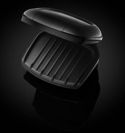 George Foreman Two Portion Compact Grill 220 240 volts - Black - 220v volt electronics