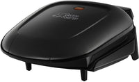 George Foreman Two Portion Compact Grill 220 240 volts - Black - 220v volt electronics