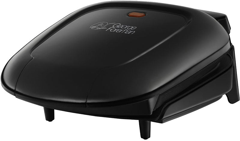 George Foreman Two Portion Compact Grill 220 240 volts - Black - 220v volt electronics