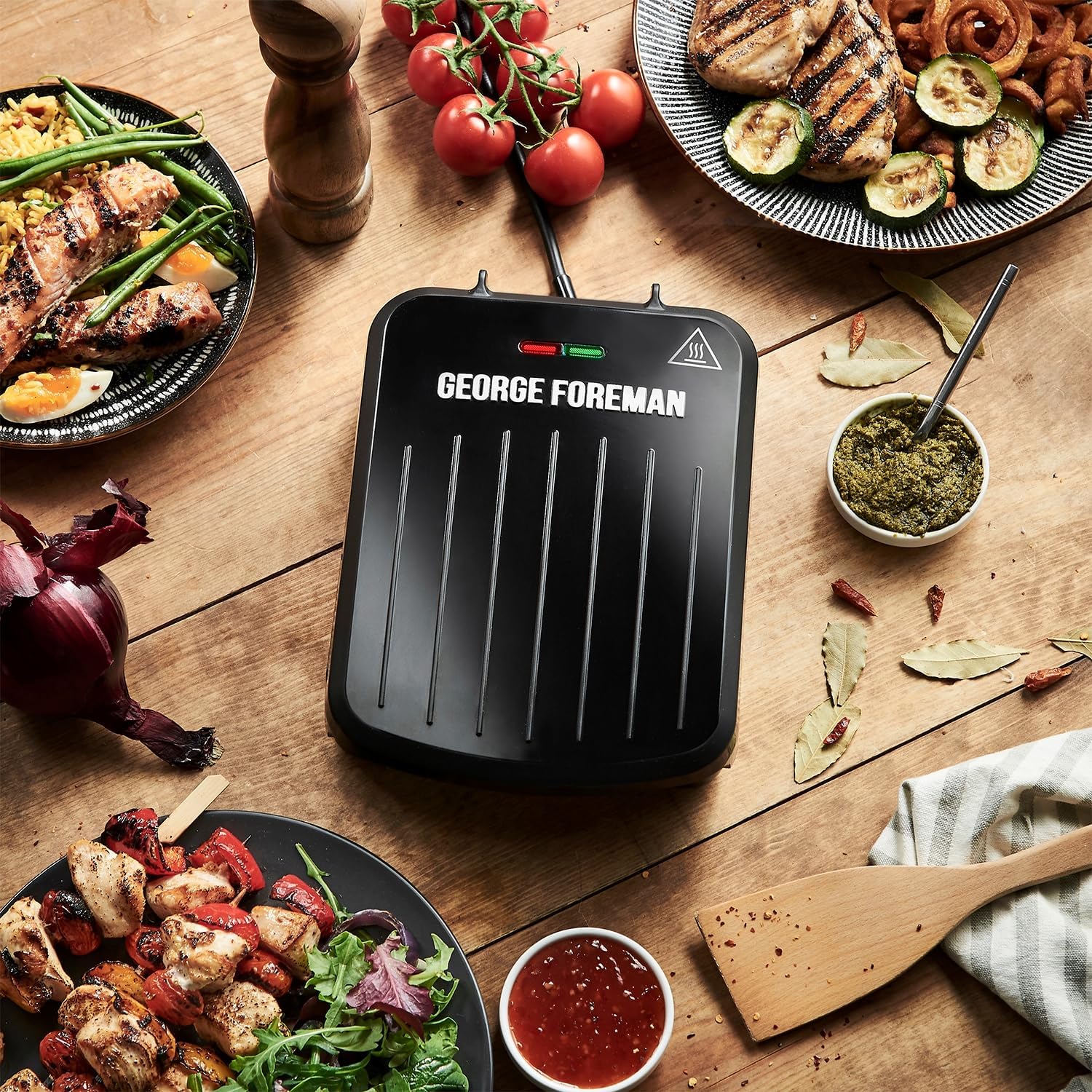 GEORGE FORMAN small 220v Grill 25800 Small size 220 volt - 220v volt electronics