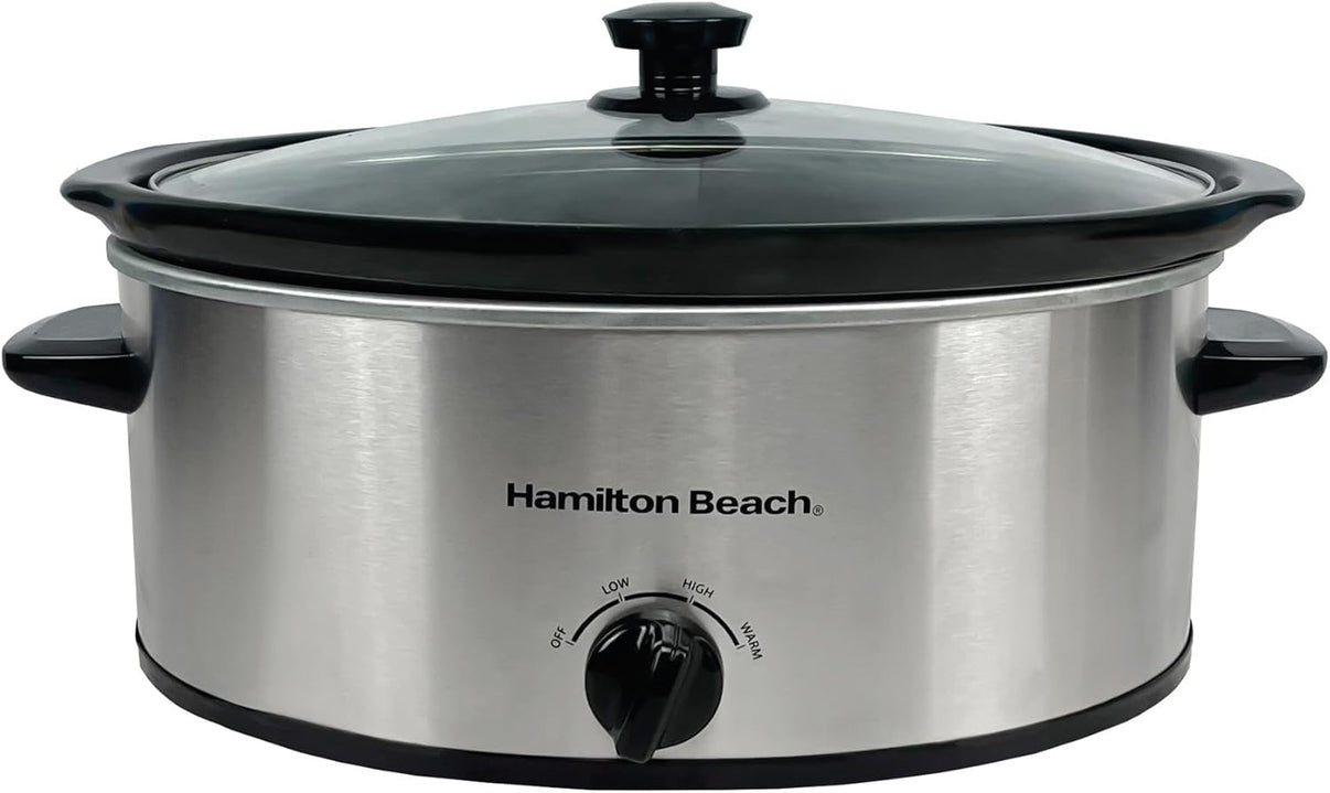 Hamilton Beach 220v slow cooker 6 liter large family size 220v crock pot HBSC070S - 220v volt electronics