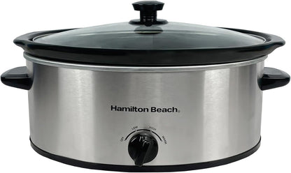 Hamilton Beach 220v slow cooker 6 liter large family size 220v crock pot HBSC070S - 220v volt electronics