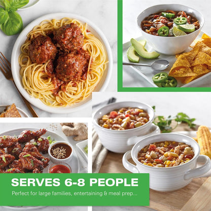 Hamilton Beach 220v slow cooker 6 liter large family size 220v crock pot HBSC070S - 220v volt electronics