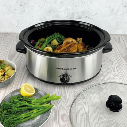 Hamilton Beach 220v slow cooker 6 liter large family size 220v crock pot HBSC070S - 220v volt electronics
