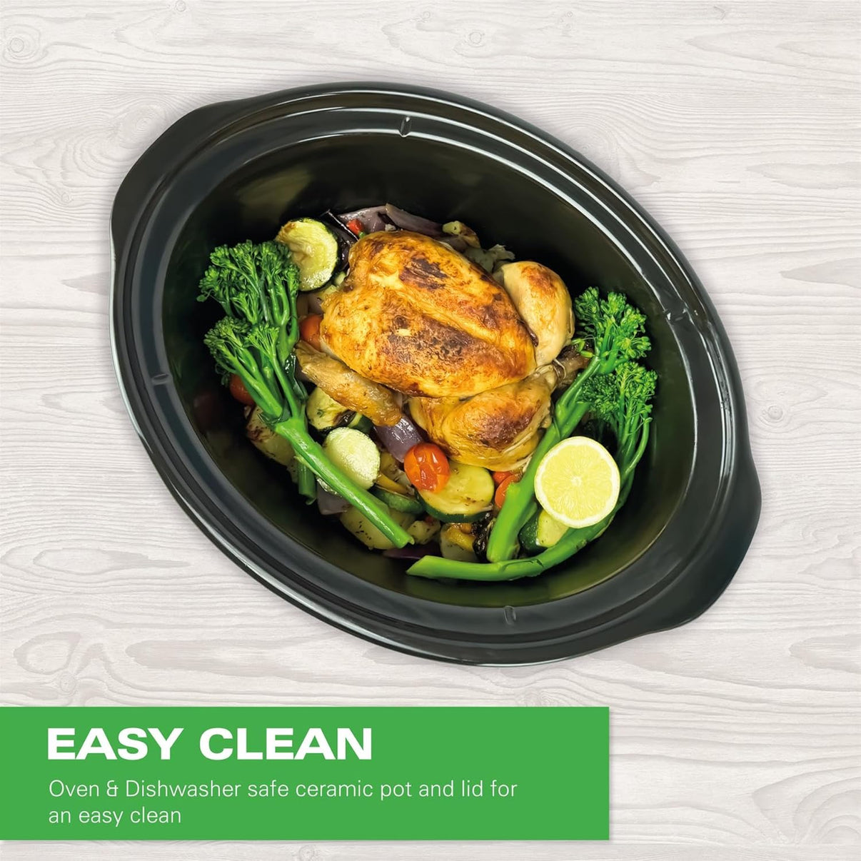 Hamilton Beach 220v slow cooker 6 liter large family size 220v crock pot HBSC070S - 220v volt electronics