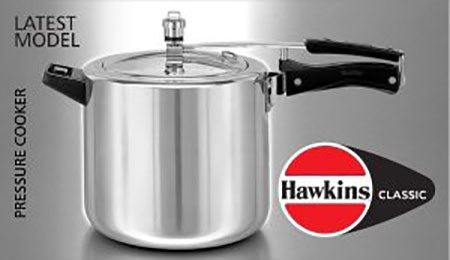 Hawkins Classic B40 / CL65 Pressure Cooker 6.5L - 220v volt electronics