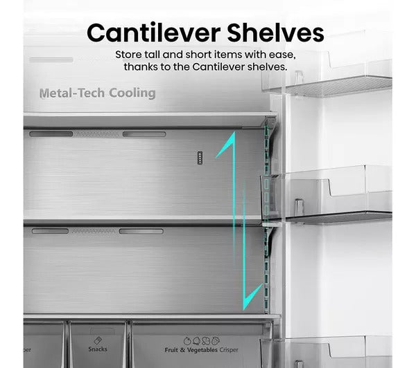 Hisense counter depth refrigerator 220v RF749N4220V 220 240 volts 50 hz french door - 220 - Electronics