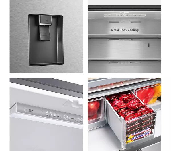 Hisense counter depth refrigerator 220v RF749N4220V 220 240 volts 50 hz french door - 220 - Electronics