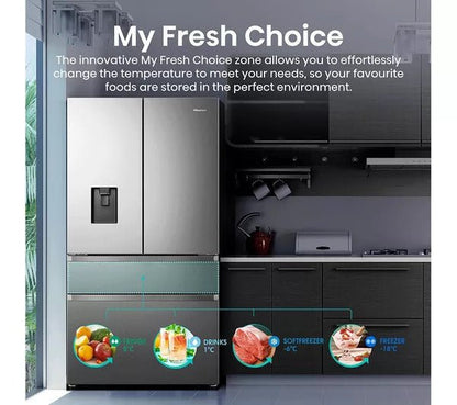 Hisense counter depth refrigerator 220v RF749N4220V 220 240 volts 50 hz french door - 220 - Electronics