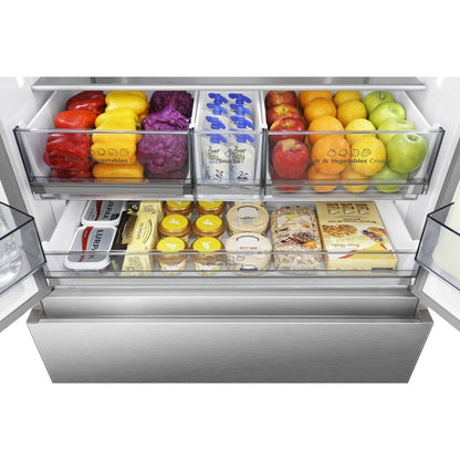 Hisense counter depth refrigerator 220v RF815N220V 220 240 volts 50 hz french door - 220 - Electronics