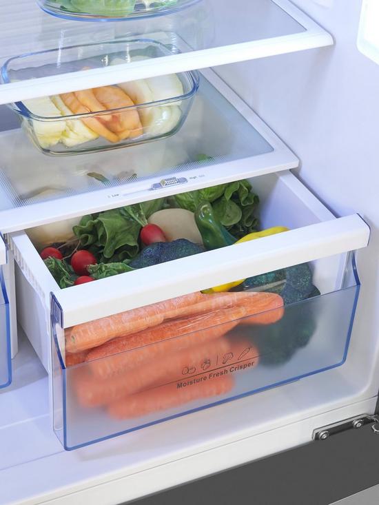 Hisense RQ560N4WC1 Stainless Steel 20 Cu ft 4 Door French Door Refrigerator with Non - Plumbed Water Dispenser 220 v 240 volts 50 hz - 220 - Electronics