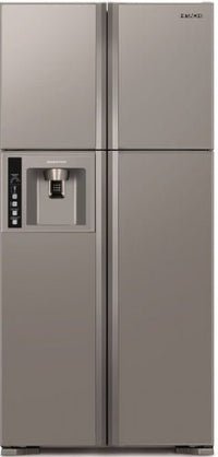 Hitachi R - W660 220 Volt side by side Refrigerator with water dispenser 220v 240 volts - 220v volt electronics