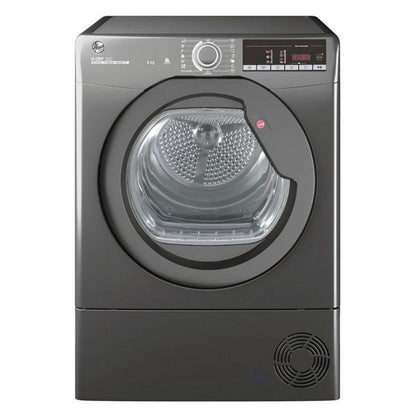 Hoover 220 volt ventlesss Dryer 8kg Silver Graphite HLEC8TR220v/GR self Condensing Dryer 220v 240 volts 50 hz - 220 - Electronics