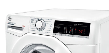 Hoover H3W47TE220v 7 KG 1400 Spin washer White color 220 v 240 volts 50 hz - 220 - Electronics
