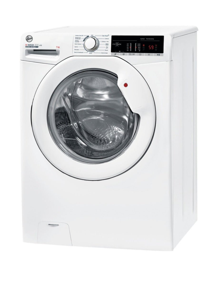 Hoover H3W47TE220v 7 KG 1400 Spin washer White color 220 v 240 volts 50 hz - 220 - Electronics