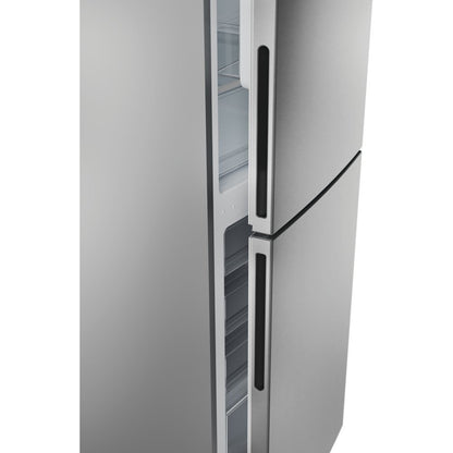 Hoover HVT3CLFCKIHS220v 220 volt bottom freezer refrigerator 252 liter Silver finish Bottom Mount Refrigerator 220v 240 volts 50 hz - 220 - Electronics