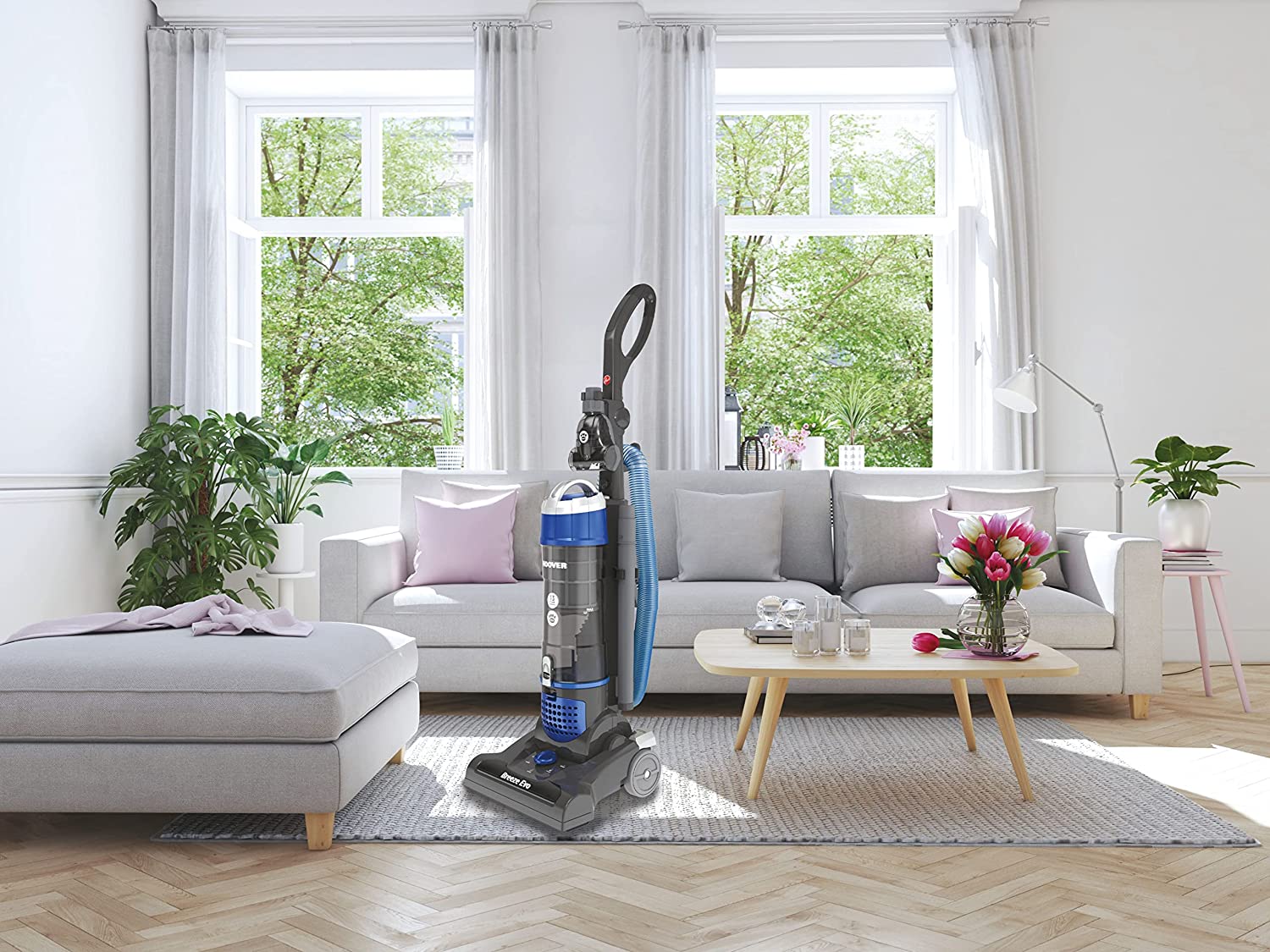 Hoover THB2UDD001 220 volt Upright vacuum cleaner Eco pet bagless Vacuum 220v 240 volts 50 hz - 220 - Electronics