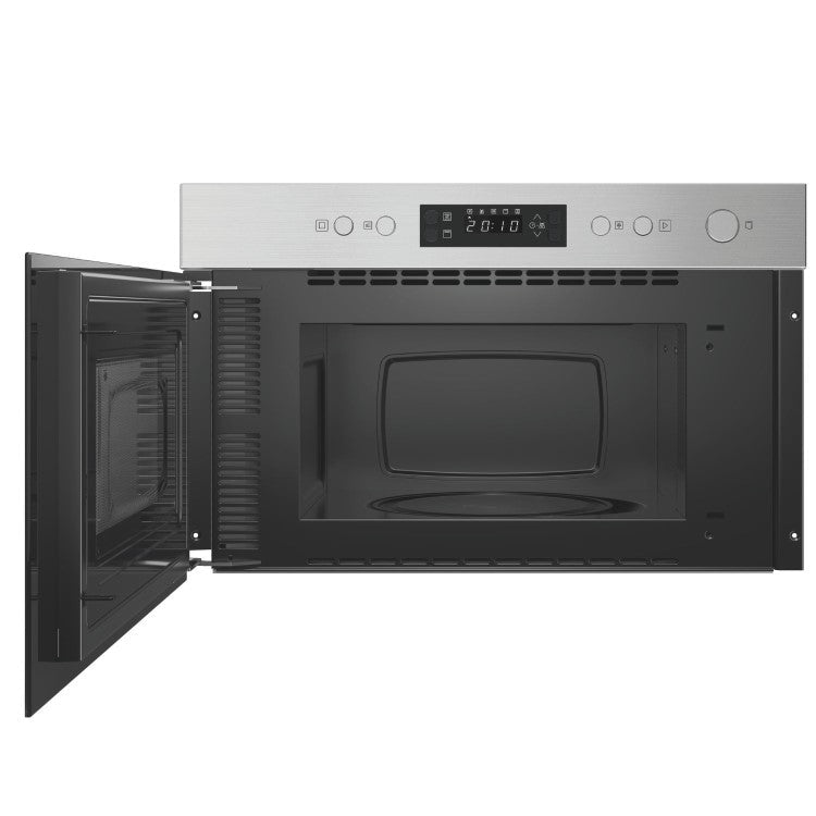 Hotpoint by Whirlpool HPMK12CXUK Built In Microwave with Grill 22 Liters BUILT IN INTEGRATED - 220v volt electronics