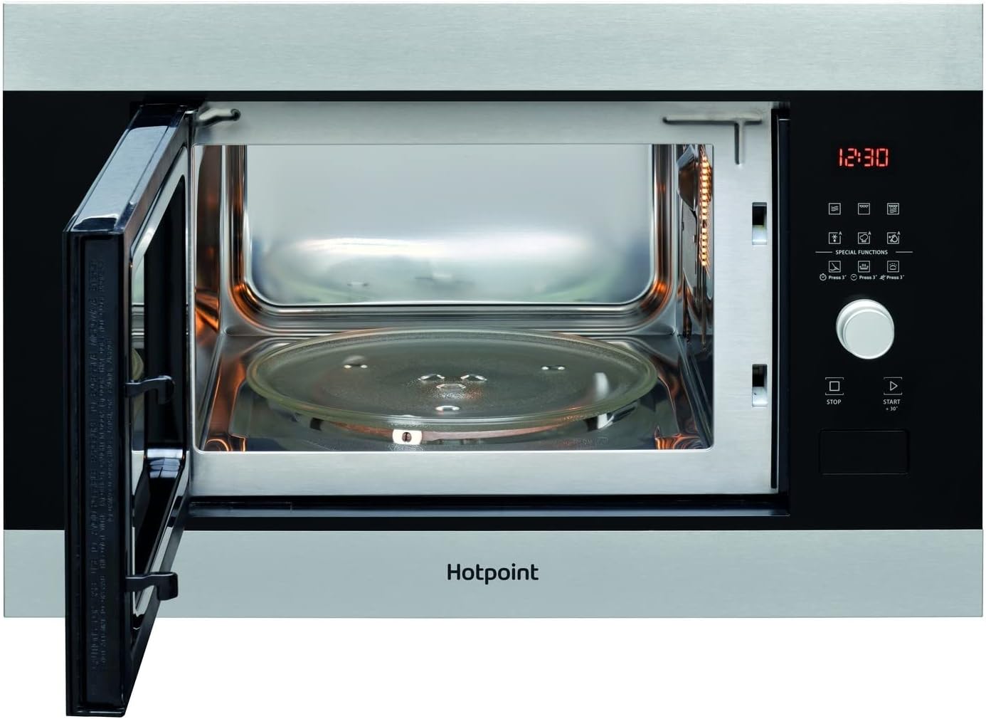 Hotpoint by Whirlpool MF25GIXH Built In 220 volt Microwave with Grill 25 Liters BUILT IN INTEGRATED 220v 50 hz - 220v volt electronics