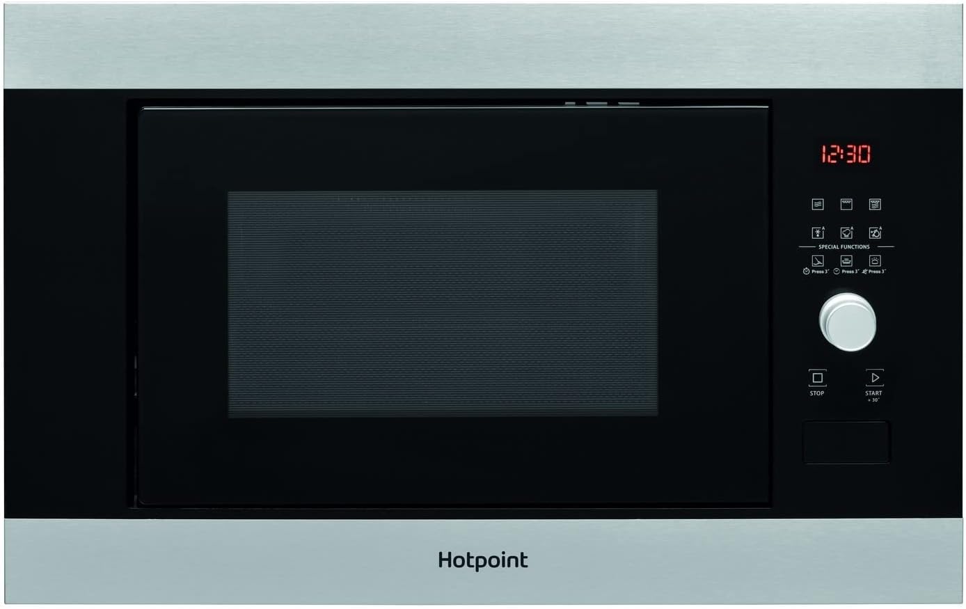 Hotpoint by Whirlpool MF25GIXH Built In 220 volt Microwave with Grill 25 Liters BUILT IN INTEGRATED 220v 50 hz - 220v volt electronics
