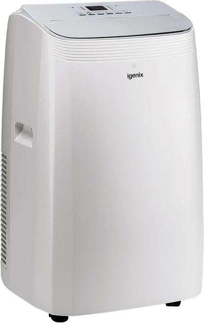 Igenix 220v Portable Air Conditioner 12,000 BTU 4 in 1 Cooling, Heating & Dehumidifier 220 volts 50 hz IGAC03012W220v - 220v volt electronics