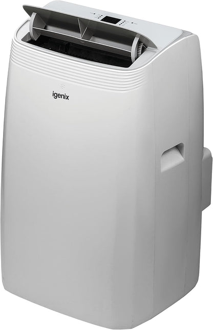 Igenix 220v Portable Air Conditioner 12,000 BTU 4 in 1 Cooling, Heating & Dehumidifier 220 volts 50 hz IGAC03012W220v - 220v volt electronics