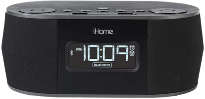 Ihome 110 220 volts Alarm Clock with USB Charging, Bluetooth Speaker 220v 50 hz - 220 - Electronics