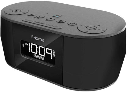 Ihome 110 220 volts Alarm Clock with USB Charging, Bluetooth Speaker 220v 50 hz - 220 - Electronics