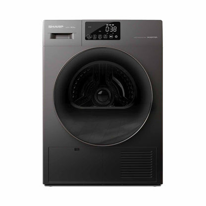 Sharp 220 Volt Heat Pump Dryer 9kg Inverter Dark Grey 220V 50Hz model KDHT9JPG220v