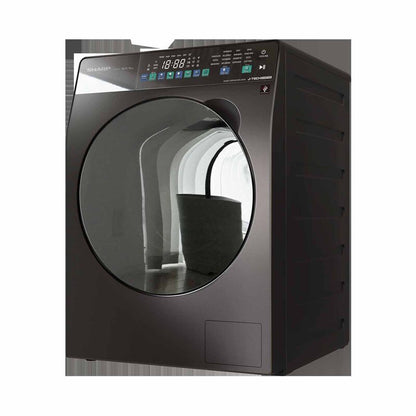 Sharp 220 Volt Washer Dryer Combo 10.5kg Wash 7kg Dry Inverter 220V 50Hz ES-FW10D7PAS