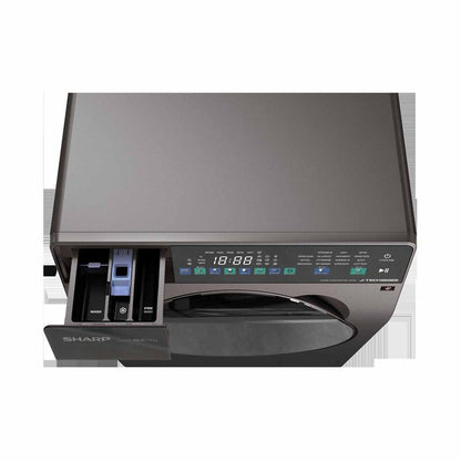 Sharp 220 Volt Washer Dryer Combo 10.5kg Wash 7kg Dry Inverter 220V 50Hz ES-FW10D7PAS
