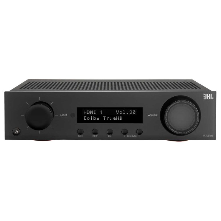 JBL 220 volt audio video receiver amp 220v 240 volt 5.2 channel 8k AV receiver amplifier 110 220 240 volts 50 60 hz model JBLMA510/220v - 220 - Electronics
