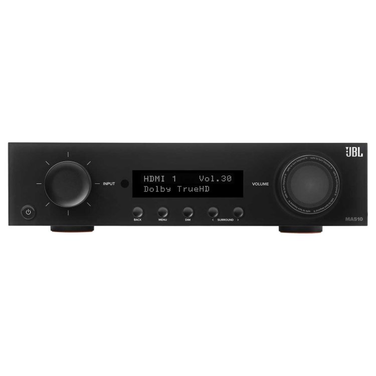 JBL 220 volt audio video receiver amp 220v 240 volt 5.2 channel 8k AV receiver amplifier 110 220 240 volts 50 60 hz model JBLMA510/220v - 220 - Electronics