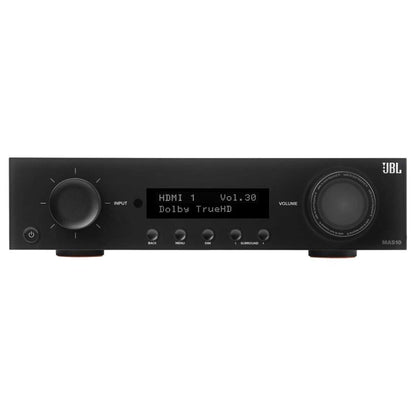JBL 220 volt audio video receiver amp 220v 240 volt 5.2 channel 8k AV receiver amplifier 110 220 240 volts 50 60 hz model JBLMA510/220v - 220 - Electronics