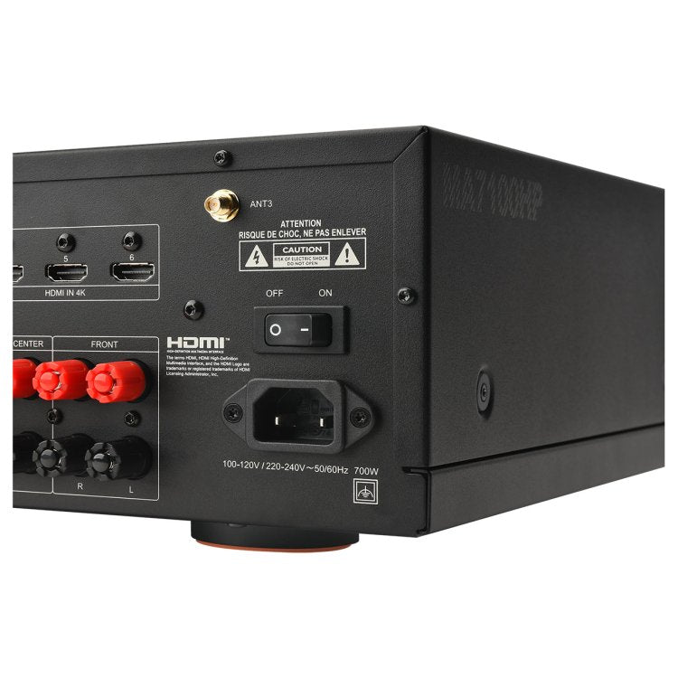 JBL 220 volt audio video receiver amp 220v 240 volt 7.2 channel 8k AV receiver amplifier 110 220 240 volts 50 60 hz model JBLMA7100/220v - 220 - Electronics