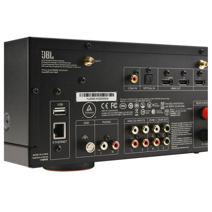 JBL 220 volt audio video receiver amp 220v 240 volt 7.2 channel 8k AV receiver amplifier 110 220 240 volts 50 60 hz model JBLMA7100/220v - 220 - Electronics