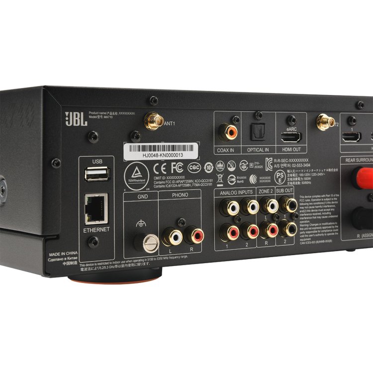 JBL 220 volt audio video receiver amp 220v 240 volt 7.2 channel 8k AV receiver amplifier 110 220 240 volts 50 60 hz model JBLMA710/220v - 220 - Electronics