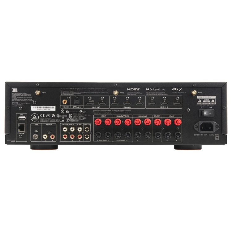 JBL 220 volt audio video receiver amp 220v 240 volt 9.2 channel 8k AV receiver amplifier 110 220 240 volts 50 60 hz model JBLMA9100/220v - 220 - Electronics