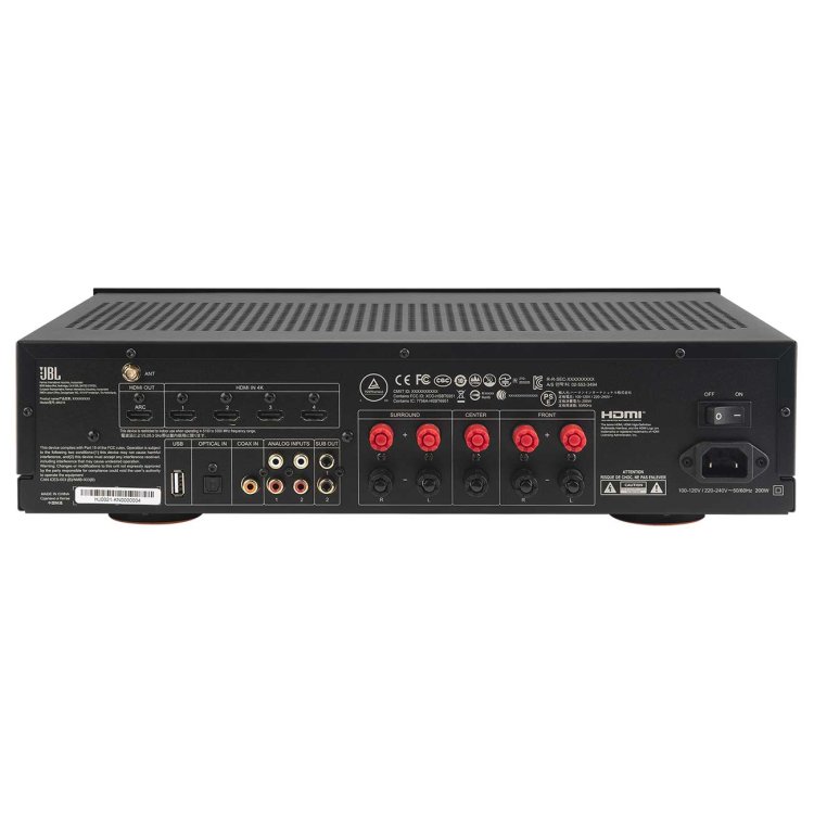 JBL 220 volts audio video receiver 220v 240 volt 5.2 channel 4k Amplifier receiver 110 220 240 volts 50 60 hz MODEL JBLMA310/220v - 220 - Electronics