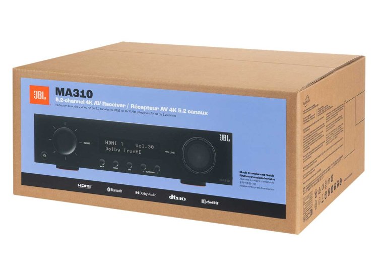 JBL 220 volts audio video receiver 220v 240 volt 5.2 channel 4k Amplifier receiver 110 220 240 volts 50 60 hz MODEL JBLMA310/220v - 220 - Electronics