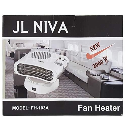 JL Niva FH - 103A 2000 Watt Fan Heater 220 - 240 Volt 50/60Hz - 220 - Electronics