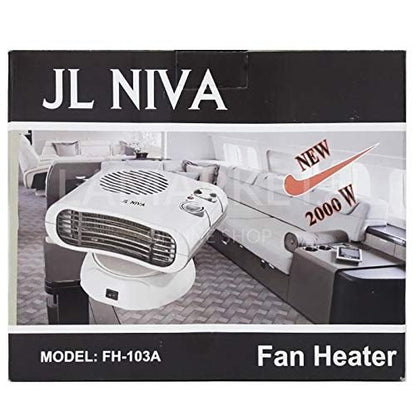 JL Niva FH - 103A 2000 Watt Fan Heater 220 - 240 Volt 50/60Hz - 220 - Electronics