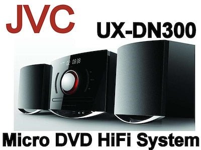 JVC UXDN300 Region free 220 volt mini audio system with DVD CD 220v 240 volts - 220 - Electronics