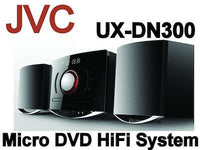 JVC UXDN300 Region free 220 volt mini audio system with DVD CD 220v 240 volts - 220 - Electronics
